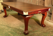 6ft E.J Riley Ball and Claw snooker dining table