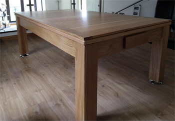 Oak Special pool dining table