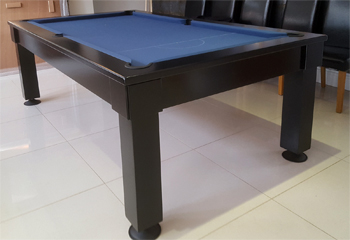 Black Pool Dining Table