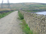 On the Causway Clowbridge res, follow your eyes to the top of the climb and beond to Comptons Cross 