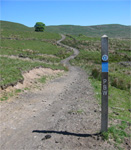 Pennine bridleway sign