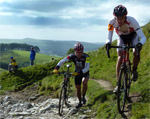 riders on the three peaks